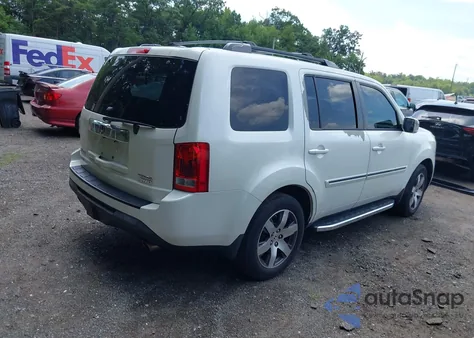 2012 Honda Pilot Touring z USA, uszkodzony, nr VIN 5FNYF4H91CB027872